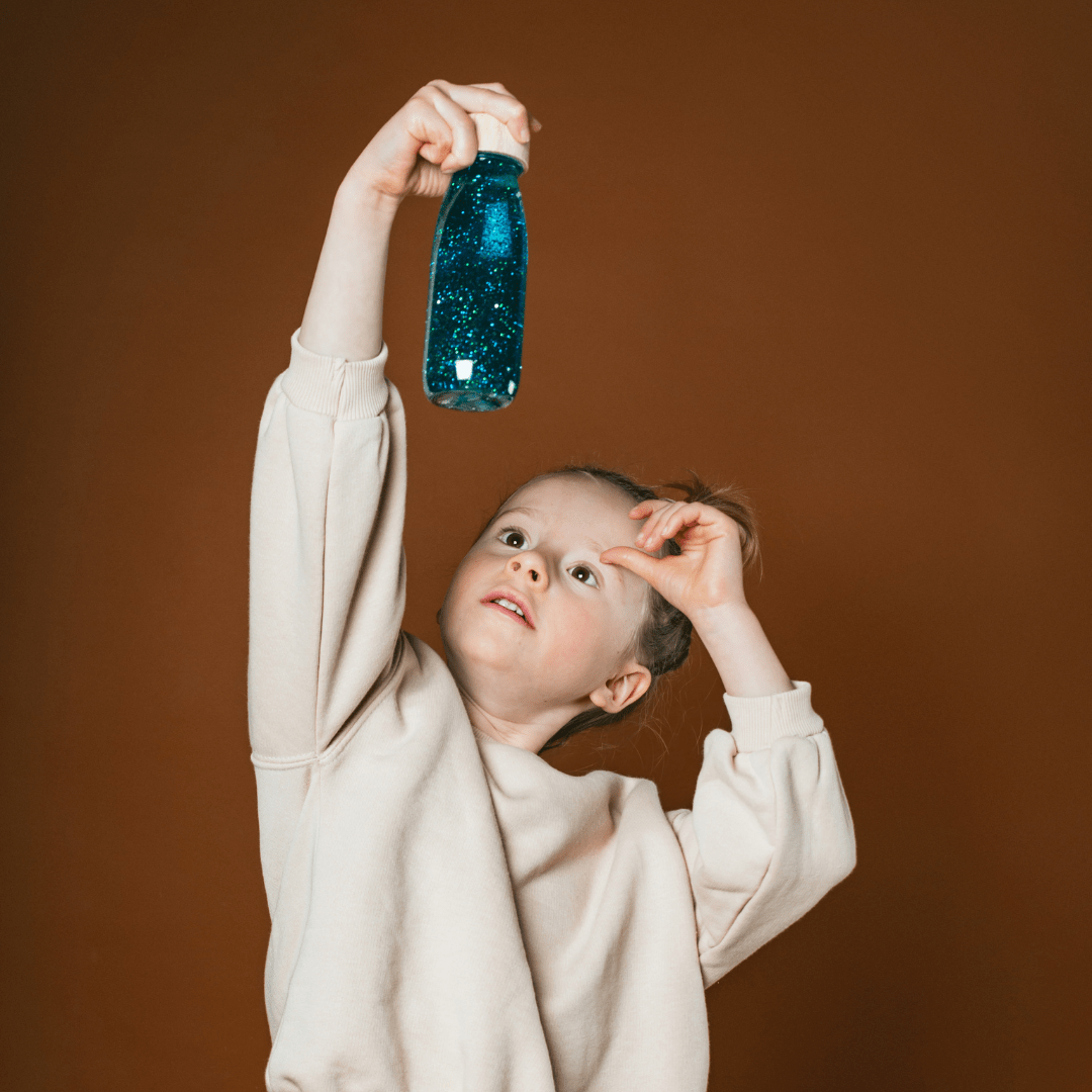 Bouteille sensorielle | Turquoise