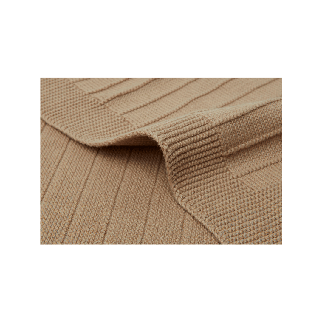Couverture pure knit | Biscuit