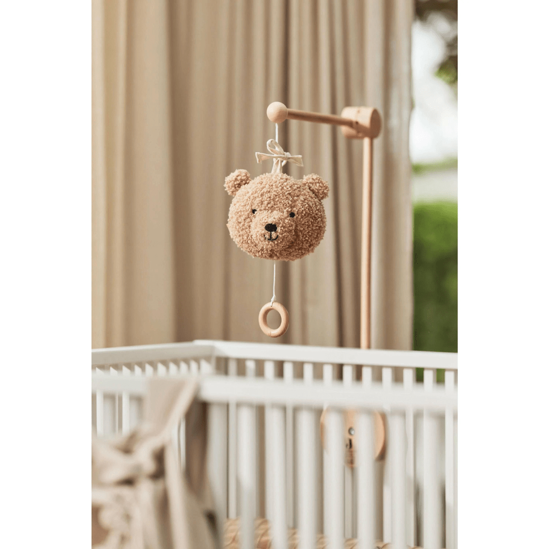 Peluche musicale teddy bear | Biscuit