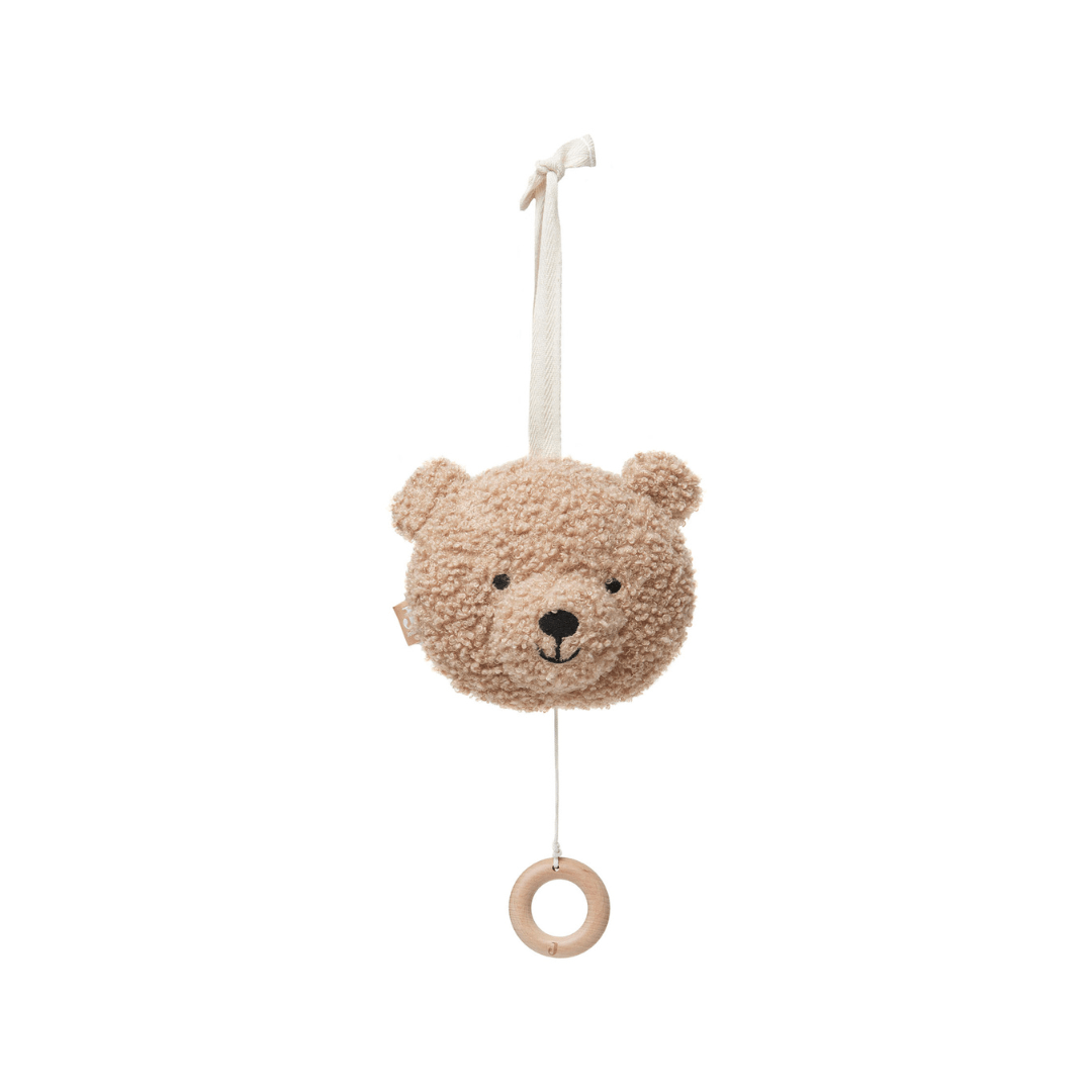 Peluche musicale teddy bear | Biscuit