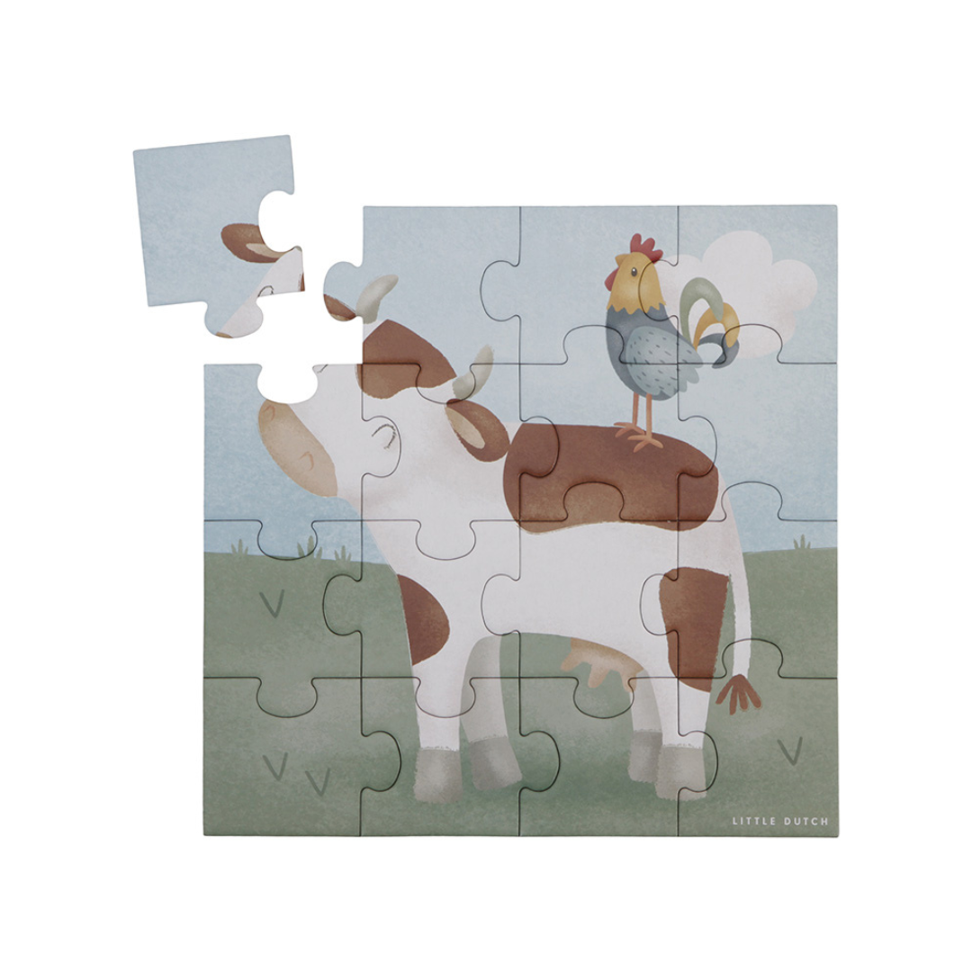 Puzzle 4 en 1 ferme | Little Farm
