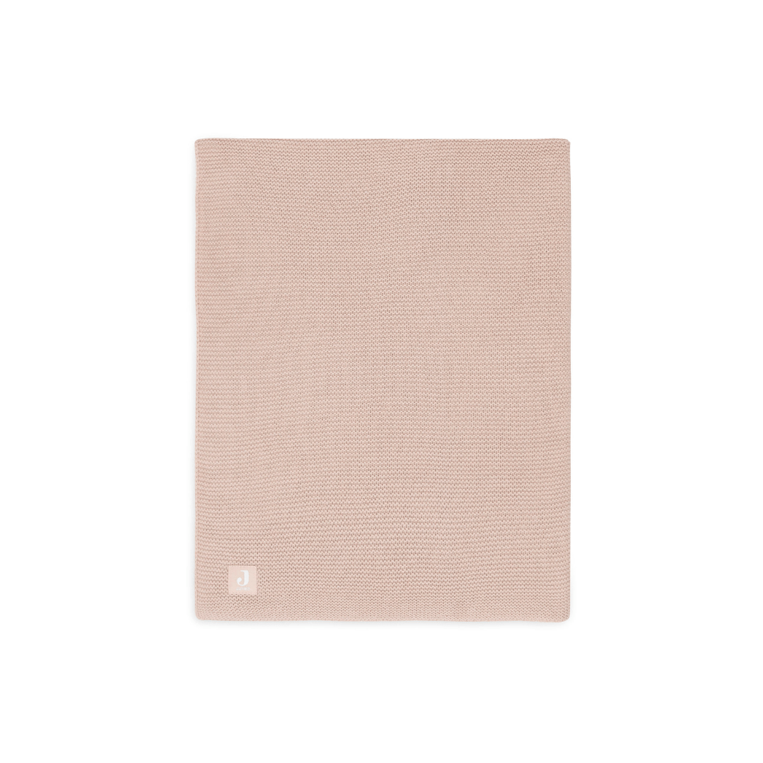 Couverture basic knit | Rose