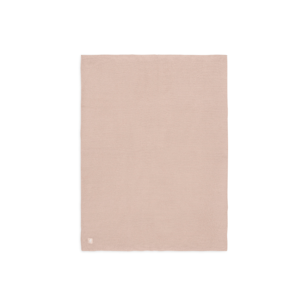 Couverture basic knit | Rose